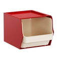 thumbnail image 4 of veasfak Tea Packet Rack Space Saving Utility Desk Storage Organizer for Kitchen Milk red, 4 of 9