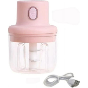 Intelligent Electric Garlic Machine - Electric Garlic Chopper, Electric Mini Food Chopper, for Cutting Vegetables, Meat Grinder, Garlic Chooper, Fruits Masher (250ml)