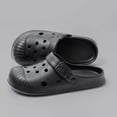 thumbnail image 4 of MDUKONU Unisex Clogs with Arch Support, Lightweight Garden Shoes for Women and Men Size: 40/41 Black, 4 of 4