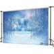 thumbnail image 4 of 7x5FT Winter Wonderland Backdrop Winter Frozen Snow Ice Crystal Pendant World Backdrops Winter Snow Photo Backdrop Photography Background, 4 of 4