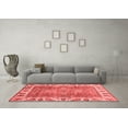 thumbnail image 3 of Ahgly Company Machine Washable Indoor Rectangle Oriental Red Traditional Area Rugs, 2' x 4', 3 of 4