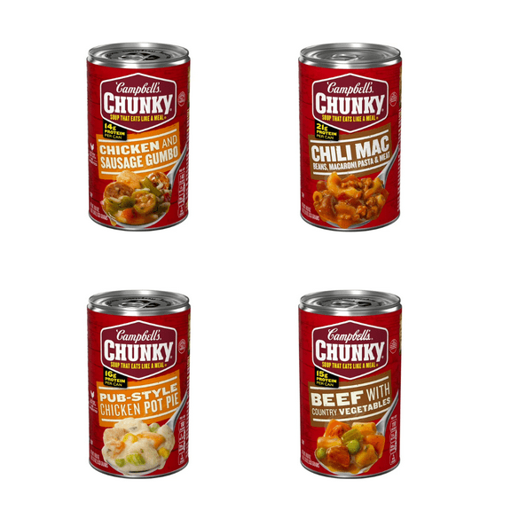Campbell’s Chunky 8-Pack – Bold Soups for Bold Appetites