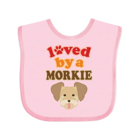 

Inktastic Morkie Dog Gift Gift Baby Girl Bib