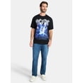thumbnail image 2 of AC/DC Men's & Big Men's Graphic Mineral Wash Band Tee with Short Sleeves, Sizes XS-4XL, 2 of 5