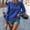 Blue, variant on Sweatshirt for Women Casual Crew Neck Oversized Long Sleeve Preppy Sweatshirts Fall Pullover Sweaters Textured Tops Pink L