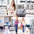 thumbnail image 2 of Bolsa de viaje Weekender Bags Stuery con compartimento para zapatos para mujer, 2 of 9