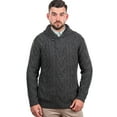 thumbnail image 3 of Men's Merino Wool Shawl Collar Single Button Sweater, 3 of 3