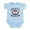 Sky Blue, variant on CafePress - Croatia Hrvatska Infant Bodysuit - Baby Light Bodysuit, Size Newborn - 24 Months