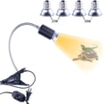 thumbnail image 1 of Lámpara de calor para reptiles, bombilla UVB, luz UVB para reptiles, lámpara UVA/UVB para reptiles, lámpara de calor para tortugas acuáticas, soporte e interruptor para lámparas de calor, 1 of 4