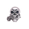 thumbnail image 1 of Broche Pin de Calavera Gótico de Halloween Salvador, 1 of 7