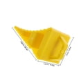 thumbnail image 2 of TEHAUX 2Pcs Heavy Duty Car Wheel Chocks Plastic Portable Anti Slip Triangular Wedges with Handle, 2 of 7