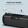 thumbnail image 4 of Altavoz Rockmia RGB EBS-045 AliExpress Choice reproductor de música inalámbrico portátil y correas Soulder LED Bluetooth 5,0 TF USB-C Aux, 4 of 5