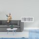 thumbnail image 2 of Figura de , estatua, escultura, colección, adorno de escritorio, centro de mesa, decoración de vitrina, comedor, regalo, reloj de pared digital,, 2 of 8