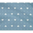 thumbnail image 4 of oneOone Cotton Flex Fabric Dot & White Heart Print Fabric by The Yard 40 Inch Wide, 4 of 4