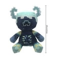 thumbnail image 3 of Minecraft Warden Plush Stuffed Toy Soft Throw Pillow For Minecraft Video Game Fans, 3 of 4