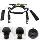thumbnail image 3 of colgante para casco transpirable, correa para la barbilla del casco, con tornillos, accesorios ajustables para casco deportivo de caza al aire , negro, 3 of 8