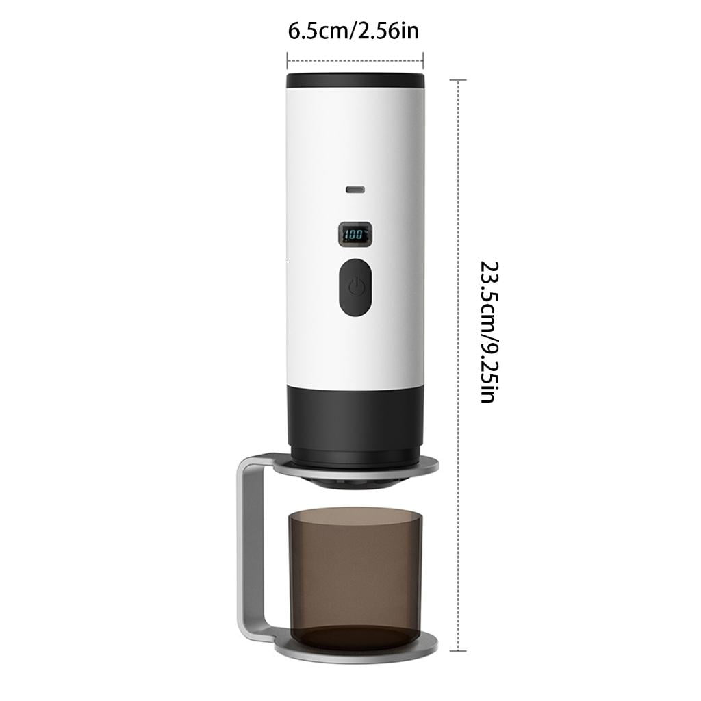Compacts Electric Capsuled Coffee Espresso Machine 90°C Auto Heating Technology USB Rechargeable For Mobile Lifestyle