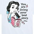 thumbnail image 3 of Disney - You Are Living Your Best Story - Toddler & Youth Short Sleeve Graphic T-Shirt, 3 of 5