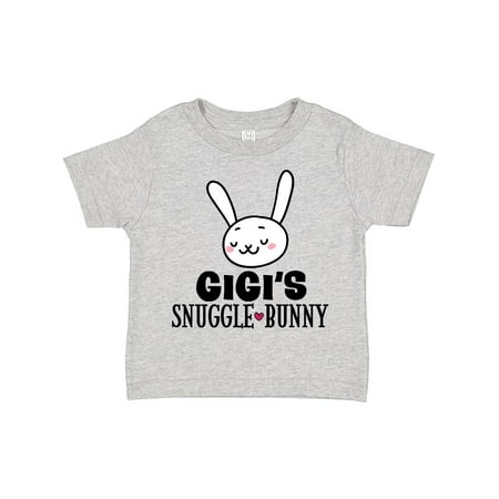 

Inktastic Gigi Snuggle Bunny Easter Outfit Gift Toddler Boy or Toddler Girl T-Shirt
