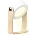 thumbnail image 2 of LED Portable Table Lamp，4000mAh Rechargeable Battery Lamp with USB Port, 3-Levels Brightness Touch Dimmable Nightstand Lamp, Wire, 2 of 5