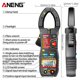 thumbnail image 5 of Riwesomey Multímetro Digital ANENG 6000 Counts AC/DC, medidor de pinza profesional, voltímetro probador de frecuencia de capacitancia de resistencia Medidores de medidas dimensionales Negro Riwesomey TO008452-01B, 5 of 6