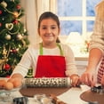 thumbnail image 5 of Christmas Themed Embossed Rolling Pin for Baking and Design with Engraved Patterns, 5 of 5