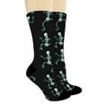 thumbnail image 2 of ThisWear Halloween Party Favors Spooky Skeleton Crew Socks Halloween Crew Socks 12-Pairs Novelty Crew Socks, 2 of 5