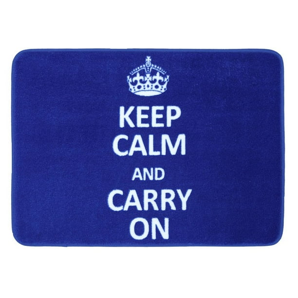 Mohawk Home Memory Foam "Keep Calm" Bath Mat