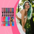 thumbnail image 3 of Juego De Peinetas Temporales GleamXi, Color De Cabello Suave, Desarrollo De Color Natural, Cobertura Uniforme, Crema Para El Cabello A La Moda,2 piezas, 3 of 13