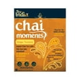 thumbnail image 2 of Tea India Chai Moments Ginger Turmeric Chai Tea Instant Latte Mix Flavorful Blend Of Premium Black Tea, Cardamom & Natural Ingredients Traditional Indian Tea Individually wrapped 10 Sachets, 2 of 9