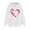 White Sweatshirt, variant on Qetyuw Womens Heart&Butterfly Print Hoodies Oversized Graphic Sweatshirt with Pocket Winter Long Sleeve Pullover Fashion Comfortable Sweatshirt