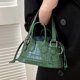 thumbnail image 5 of Bolso de mano para mujer, Bolso cruzado con patrón de cocodrilo de Color sólido, moda para mujer, 5 of 8