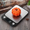 thumbnail image 3 of Noref Kitchen Scale,Digital Scale,Stainless Steel Portable Mini Kitchen Electronic Digital Scale Baking Accessory, 3 of 8