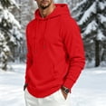 thumbnail image 5 of YNGKMEA Hoodie Sweatshirt for Men Long Sleeve Pullover Sweatshirt Warm Fall Winter Sweatshirts, 5 of 5