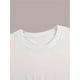 thumbnail image 2 of Camiseta con estampado de trébol del Día de San Patricio para mujer: informal y versátil, de punto blanco, cuello redondo y diseño de trébol de cuatro hojas verde, lavable a máquina, ajuste cómodo par, 2 of 6
