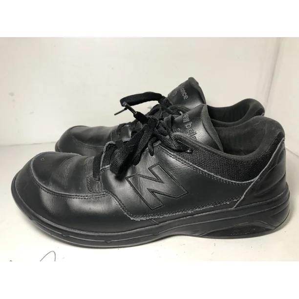 New Balance 813 V1 Mens Size 11.5 Lace Up Walking Shoes Black MW813BK Men's Shoe
