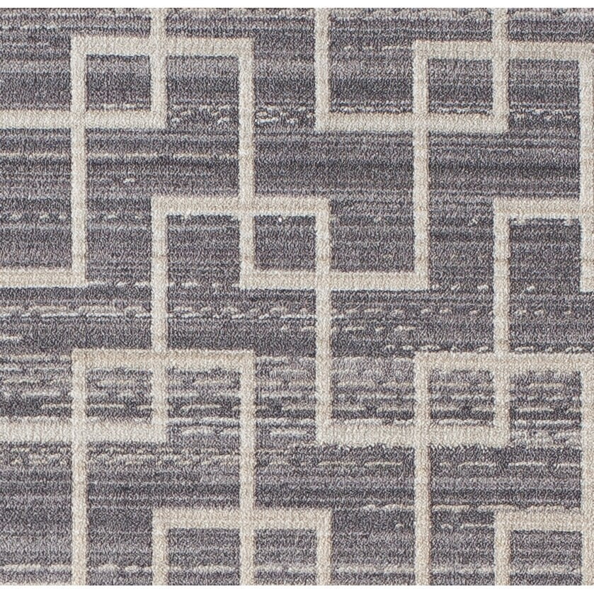 rugs america ai500b area rug, 5' x 8', ivory gray