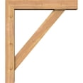 thumbnail image 3 of Ekena Millwork 5 1/2"W x 28"D x 32"H Traditional Block Smooth Bracket w/ Offset Brace, Western Red Cedar, 3 of 25