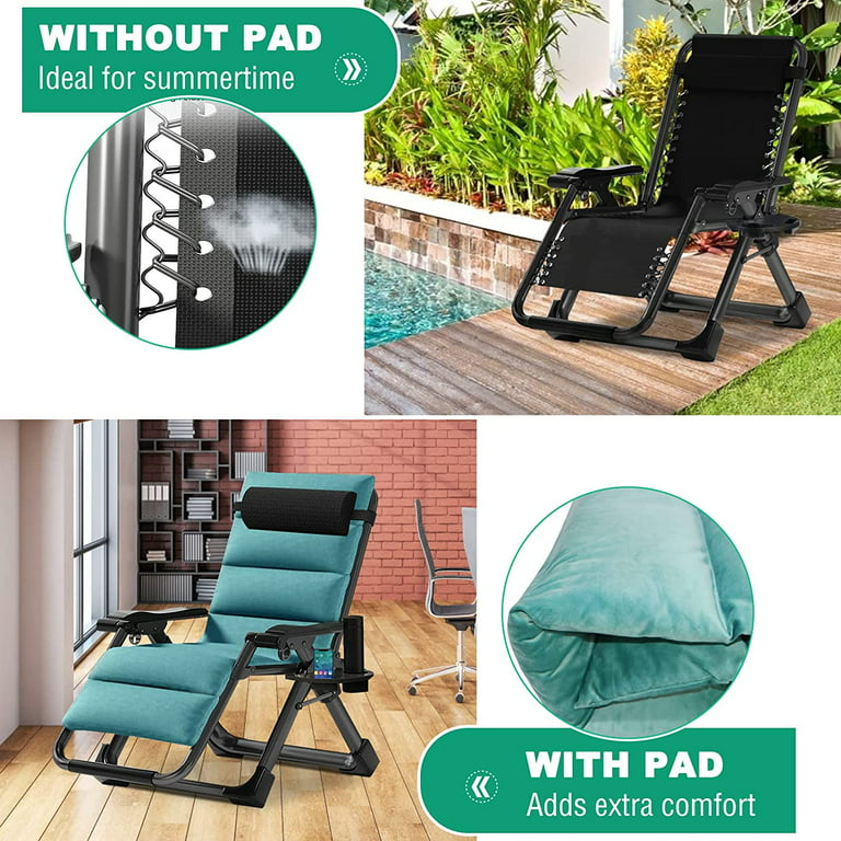 Folding Chair Cushion- 2 Pack