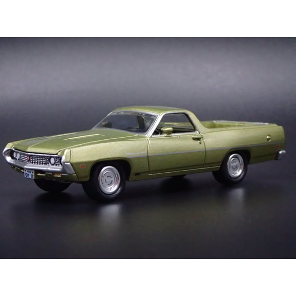 Open Box 1970 70 FORD RANCHERO 500 PICKUP TRUCK GREEN 1:64 SCALE DIECAST MODEL CAR