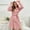 Pink, variant on Womens Cute Bathrobes Warmth Plush Robes Bear Ears Hooded Robe Heart Knit Textured Nightgowns Casual Loose Solid Long Sleeve Sleepwear 2025 Fall Loungewear