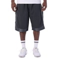 thumbnail image 1 of Pro Club Men's Heavyweight Mesh Basketball Shorts, Charcoal, Large, 1 of 4