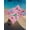 Pink, variant on Outdoor Sun Shade Sail 6.5'x10', Pink Spring Floral Patio Beach Shade Canopy Cloth Waterproof, Watercolor Birds Farmhouse Art TearResistant & UV Protection Sun Sail for Backyard Garden Deck