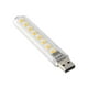 thumbnail image 3 of Luces nocturnas portátiles Injueey 8 LED 200LM 3000K/7000K USB, 3 of 6