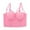 Pink, variant on Women Shapewear Tank Tops Folding Elastic Small Suspender Youthful Beautiful Sweet Short Fishbone Tube Top Body Shapewear