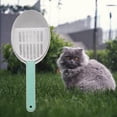 thumbnail image 3 of Arenero para gatos con pala profunda, recogedor de excrementos de gatitos y herramientas de limpieza verde, 3 of 8