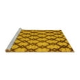 thumbnail image 2 of Ahgly Company Machine Washable Indoor Rectangle Abstract Yellow Modern Area Rugs, 7' x 9', 2 of 4