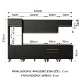 thumbnail image 3 of Cocina Integral Completa Modular Madesa Reims 320cm NN 04, 3 of 5