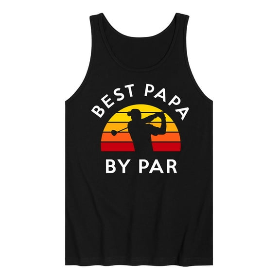 Instant Message - Best Papa By Par - Men's Jersey Tank Top