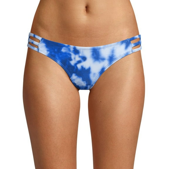 Cyn & Luca Juniors' Melissa Blue Lagoon Swimsuit Bikini Bottom